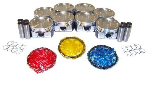 Piston Set with Rings - 1998 Ford E-350 Econoline Club Wagon 5.4L Engine Parts # PRK4170ZE99