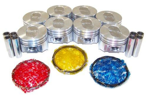 Piston Set with Rings - 1989 Ford F-350 7.5L Engine Parts # PRK4186ZE49