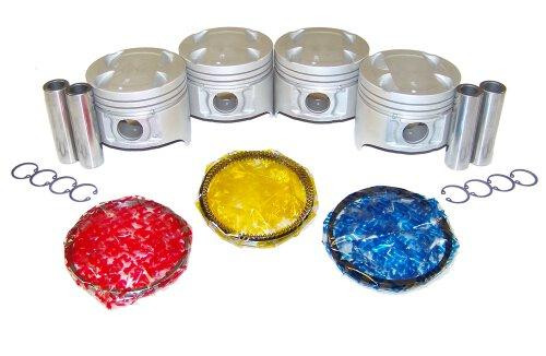 Piston Set with Rings - 1996 Kia Sportage 2.0L Engine Parts # PRK427ZE3