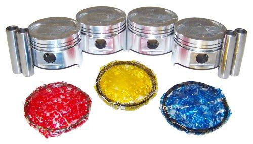 Piston Set with Rings - 1991 Suzuki Swift 1.3L Engine Parts # PRK501ZE23