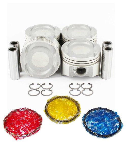 Piston Set with Rings - 1992 Suzuki Sidekick 1.6L Engine Parts # PRK530ZE25