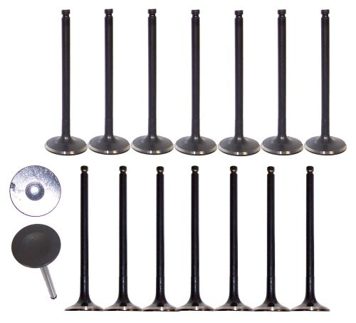 Exhaust and Intake Valve Kit - 1999 Kia Sephia 1.8L Engine Parts # VK16489ZE2