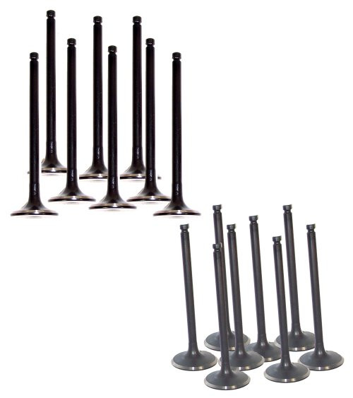 Exhaust and Intake Valve Kit - 1994 Ford Escort 1.8L Engine Parts # VK16490ZE4