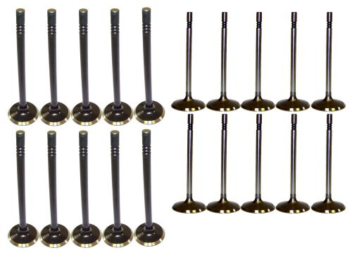 Exhaust and Intake Valve Kit - 1999 Ford F-350 Super Duty 6.8L Engine Parts # VK204147ZE12