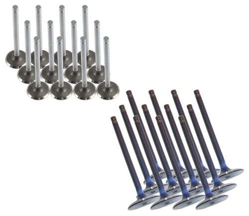 Exhaust and Intake Valve Kit - 1992 Pontiac Grand Prix 3.4L Engine Parts # VK243112ZE18