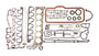 Full Gasket Set - 1987 Toyota Cressida 2.8L Engine Parts # FGS9041ZE5
