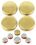 Brass Freeze Plug Set - 1990 Chevrolet Cavalier 2.2L Engine Parts # FPS328ZE12