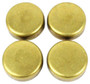 Brass Freeze Plug Set - 1989 Geo Tracker 1.6L Engine Parts # FPS525ZE3