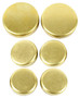 Brass Freeze Plug Set - 1986 Toyota Van 2.2L Engine Parts # FPS937ZE2