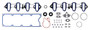 Head Gasket Set - 2001 Chevrolet Silverado 2500 6.0L Engine Parts # HGS3161ZE3