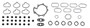Head Gasket Set - 2001 Ford Escape 3.0L Engine Parts # HGS412ZE1