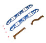 Intake Manifold Gasket Set - 1985 Dodge D250 5.2L Engine Parts # IG1153ZE44