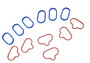 Intake Manifold Gasket Set - 2007 Mercury Milan 3.0L Engine Parts # IG4100ZE30