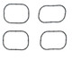 Intake Manifold Gasket Set - 2015 Ford Focus 2.0L Engine Parts # IG4236ZE4