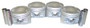 Piston Set - 1999 Mitsubishi Eclipse 2.0L Engine Parts # P150ZE24