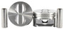 Piston Set - 1990 Chevrolet Caprice 5.7L Engine Parts # P3142ZE10