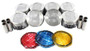 Piston Set with Rings - 1999 Dodge Ram 1500 Van 5.9L Engine Parts # PRK1141ZE45