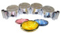 Piston Set with Rings - 1994 Eagle Talon 2.0L Engine Parts # PRK115ZE3