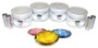 Piston Set with Rings - 1995 Hyundai Scoupe 1.5L Engine Parts # PRK121ZE13