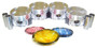 Piston Set with Rings - 1997 Acura Integra 1.8L Engine Parts # PRK217AZE7