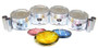 Piston Set with Rings - 1993 Honda Prelude 2.2L Engine Parts # PRK219ZE27