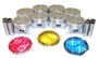 Piston Set with Rings - 2002 GMC Savana 1500 5.0L Engine Parts # PRK3110ZE97