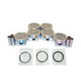 Piston Set with Rings - 1993 GMC Sonoma 4.3L Engine Parts # PRK3127ZE353