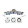 Piston Set with Rings - 2009 Hummer H3 3.7L Engine Parts # PRK3137ZE29