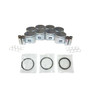 Piston Set with Rings - 1998 Chevrolet C2500 Suburban 6.5L Engine Parts # PRK3195ZE55