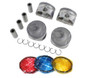 Piston Set with Rings - 2010 Chevrolet HHR 2.0L Engine Parts # PRK323ZE25