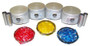 Piston Set with Rings - 1993 Nissan D21 2.4L Engine Parts # PRK610ZE7