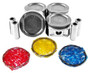 Piston Set with Rings - 2010 Nissan Versa 1.6L Engine Parts # PRK627ZE3