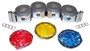 Piston Set with Rings - 2002 Audi A4 1.8L Engine Parts # PRK800AZE7