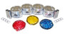 Piston Set with Rings - 1991 Toyota Corolla 1.6L Engine Parts # PRK927ZE5