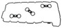 Valve Cover Gasket with Grommets - 2009 BMW X5 3.0L Engine Parts # VC862GZE36