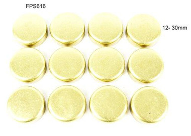 1985 Nissan 300ZX 3.0L Engine Brass Freeze Plug Set - FPS616ZE25
