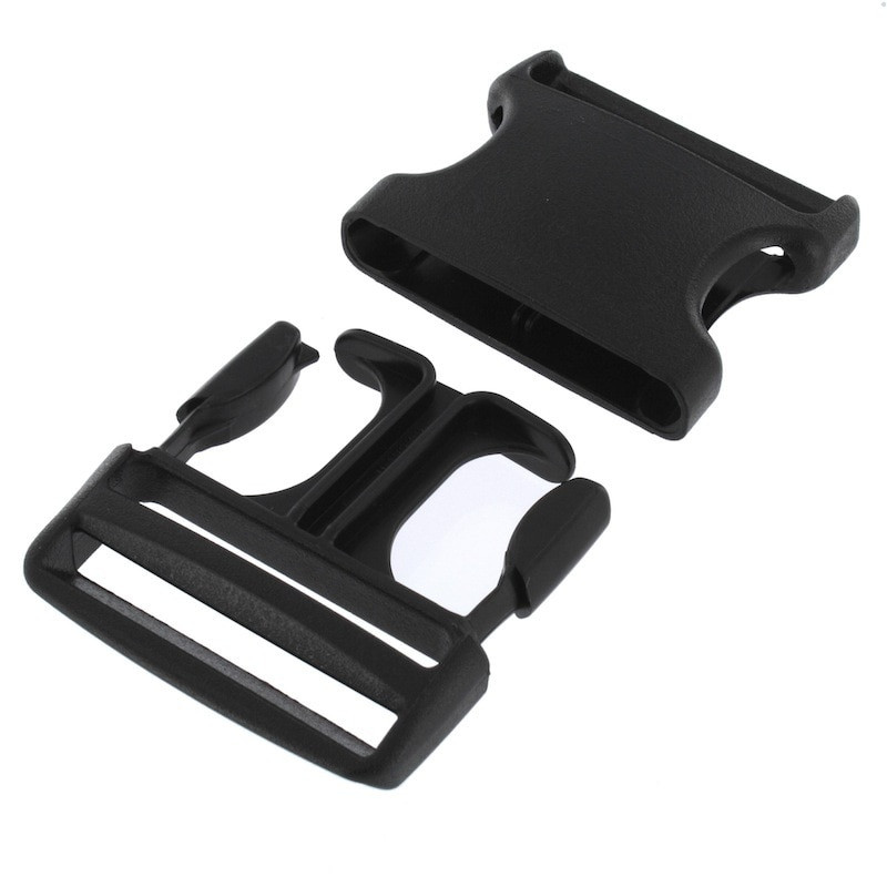 2" Single Adjust Plastic Buckle