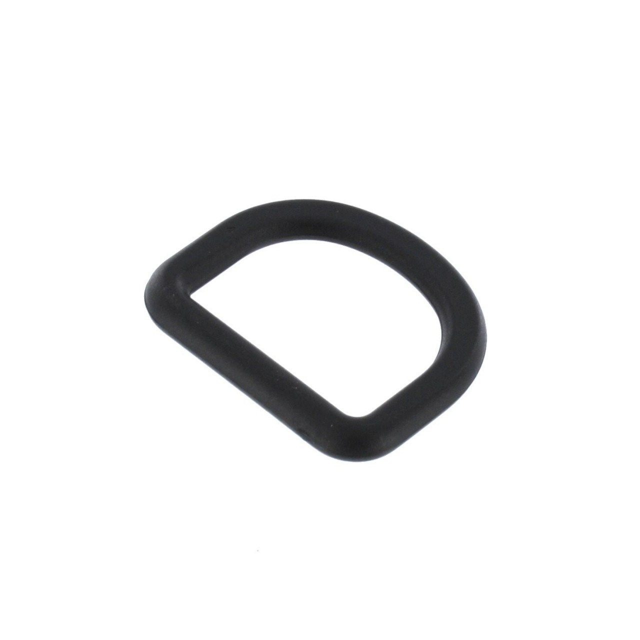 1" Black Plastic D-Ring
