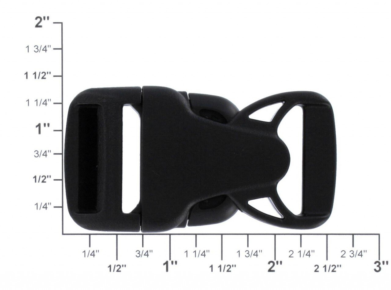 1" Backpack side release buckle