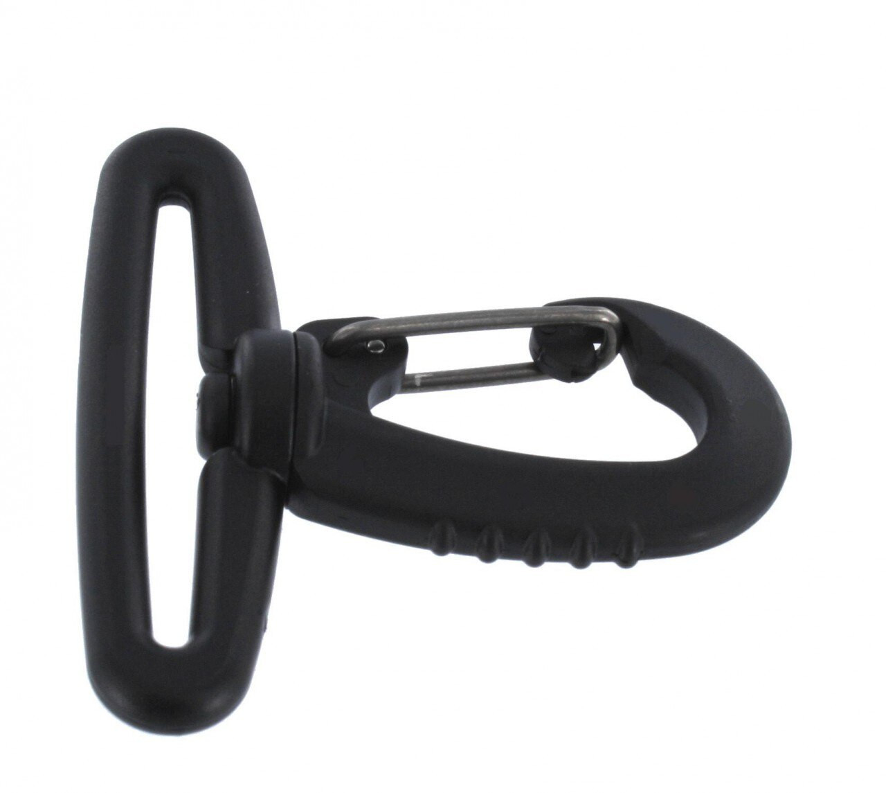 2" Plastic Swivel Snap Hook with Metal Clip