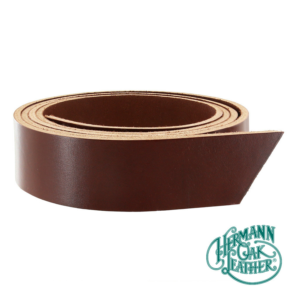 Hermann Oak Leather Straps  British Brown