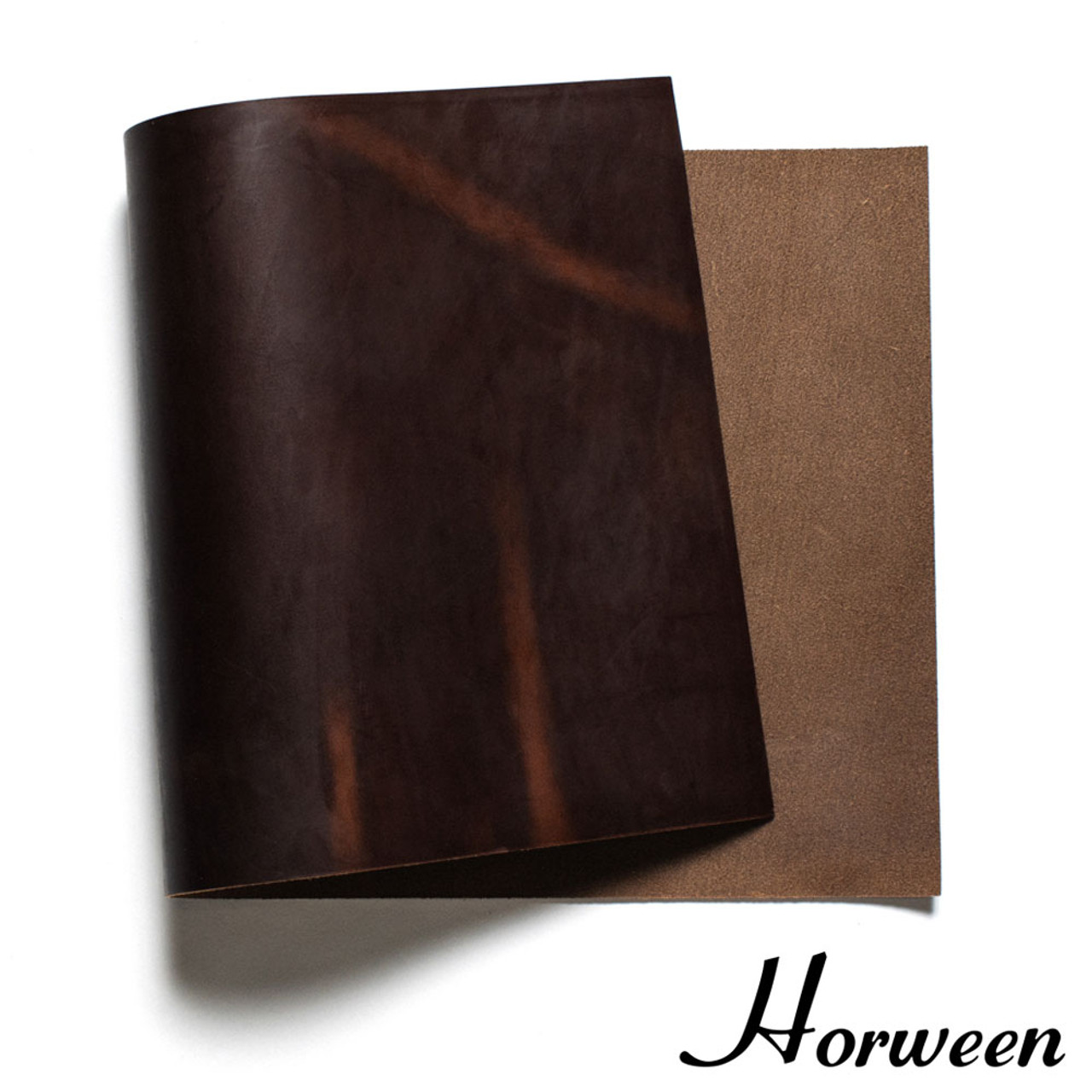 marron　0915♡ Horween Chromexcel Leather Panel, Brown - Buckleguy.com