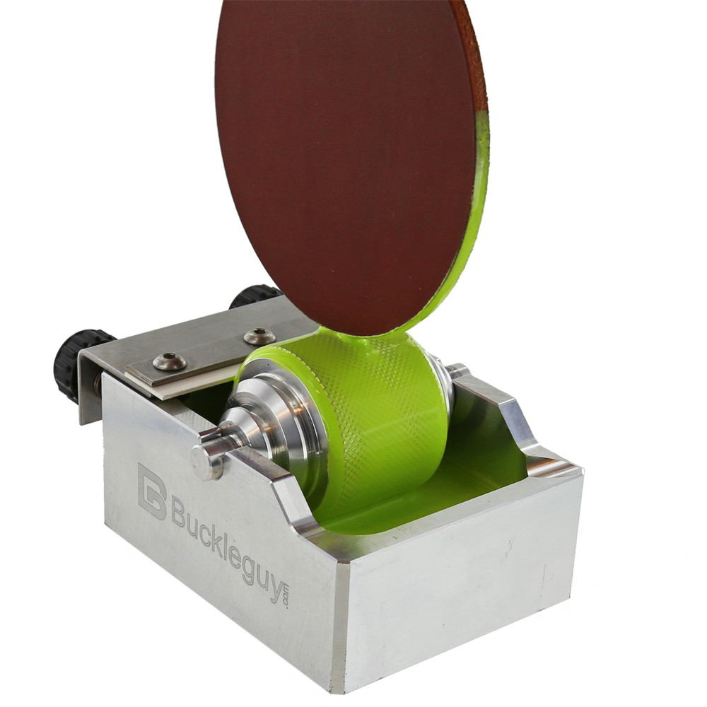 Edge paint roller for leather