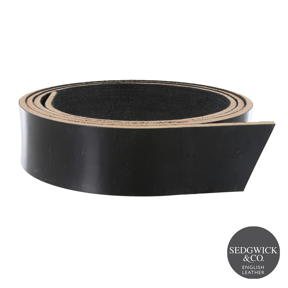 Sedgwick's Black Leather Bridle Strap