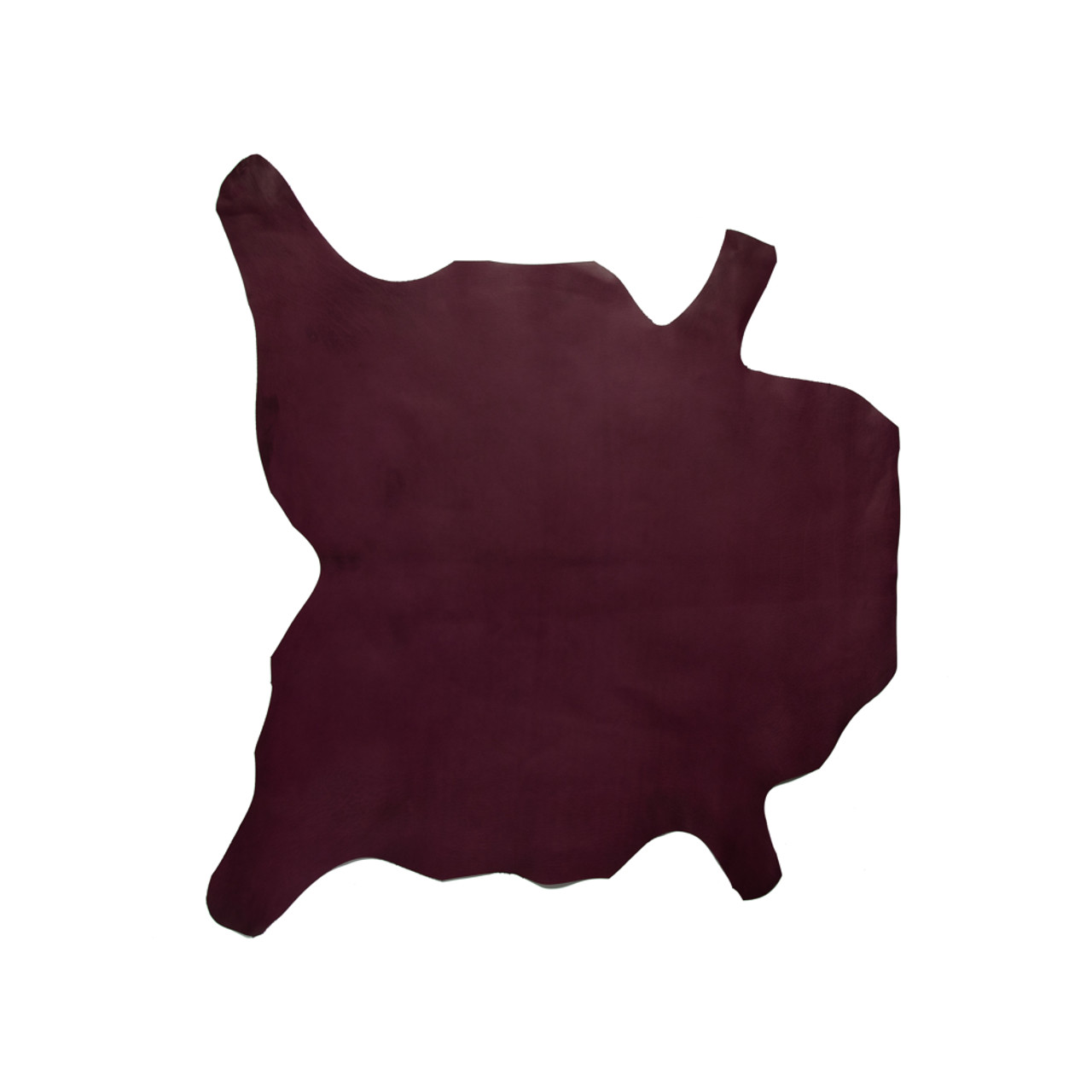 Buffalo Calf Leather Hide Purple