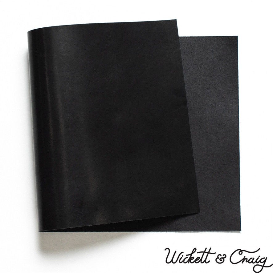 Leather Panel Wickett & Craig Traditional Harness - Black