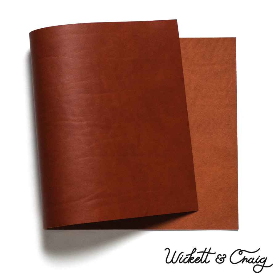 Leather Panel Wickett & Craig Bridle - Chestnut