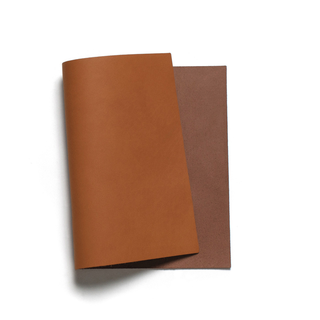 Korba Buffalo Calf Leather Panel - British Tan