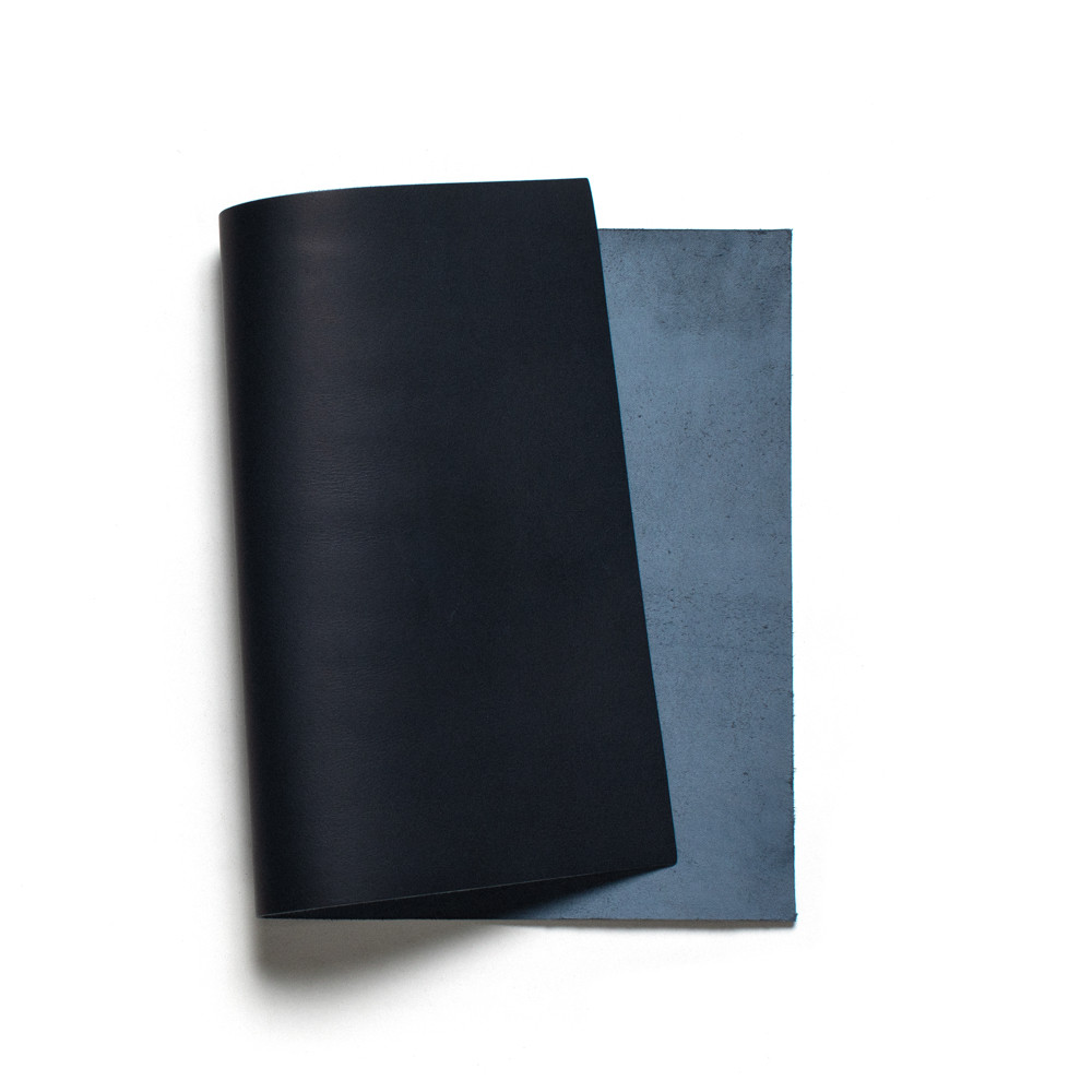 Korba Buffalo Calf Leather Panel - Dark Navy