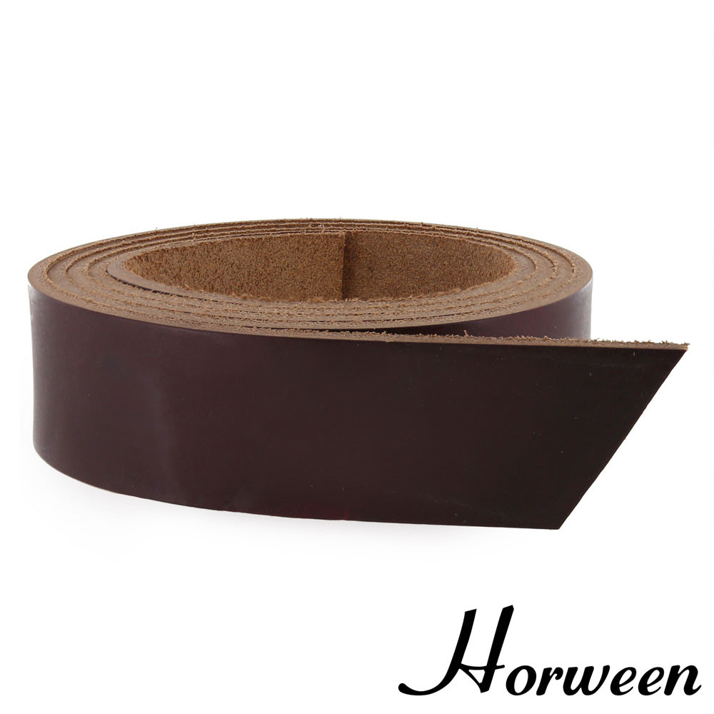 Horween Leather Strap Burgundy